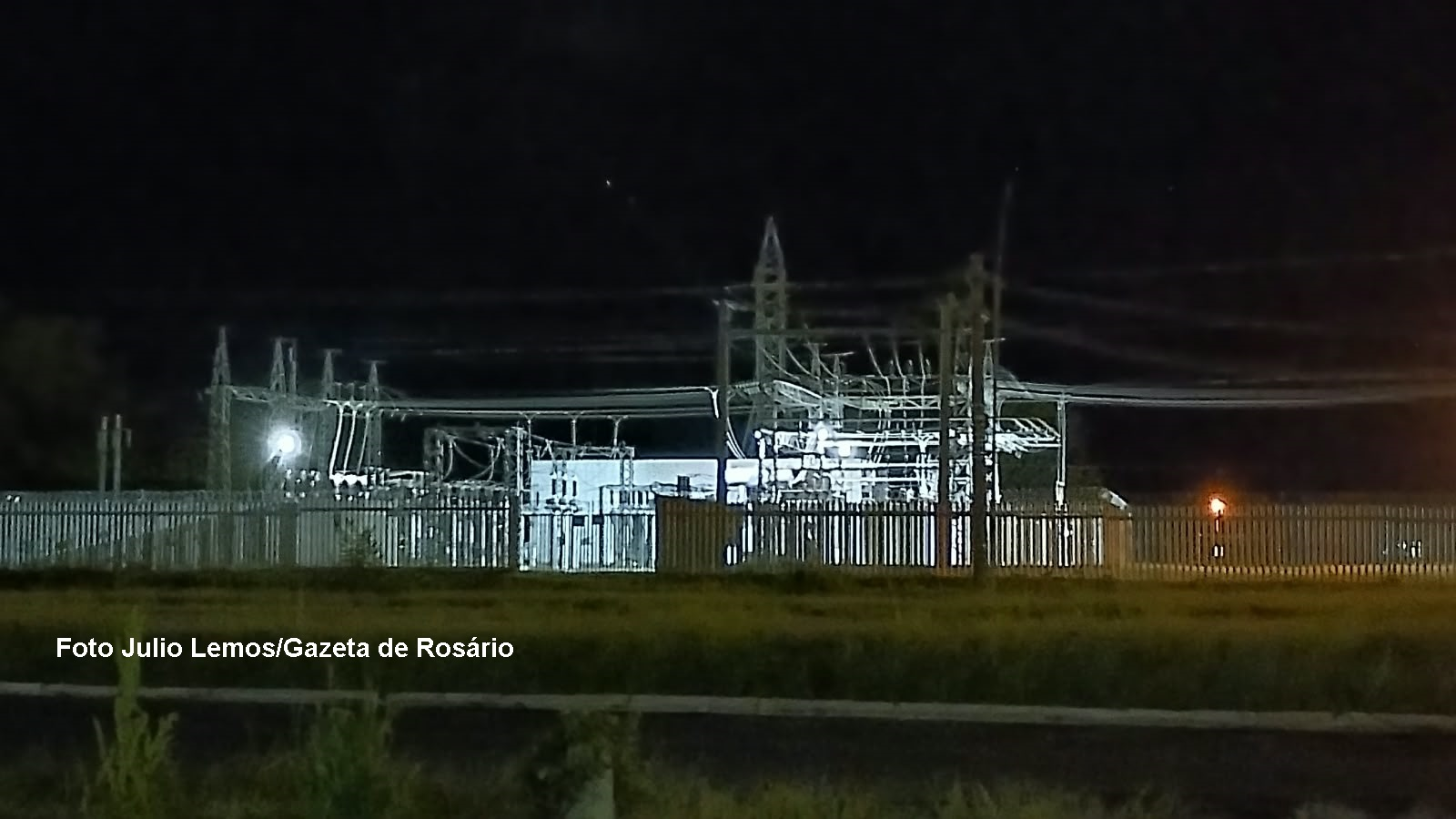 Subestação de energia apresenta oscilação e é normalizada pela RGE em Rosário do Sul