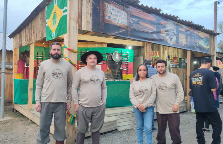 Cutelaria rosariense fez sucesso no acampamento Farroupilha da capital