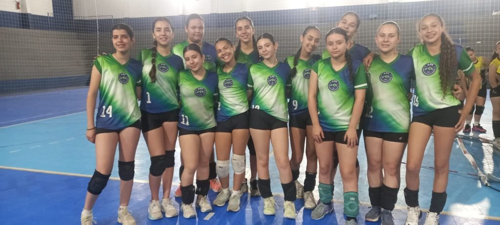 Are voleibol organizou a etapa final da Liga de vôlei mirim nos naipes masculino e feminino. Confira os resultados.